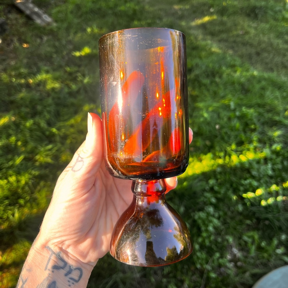 Beer bottle glasses!